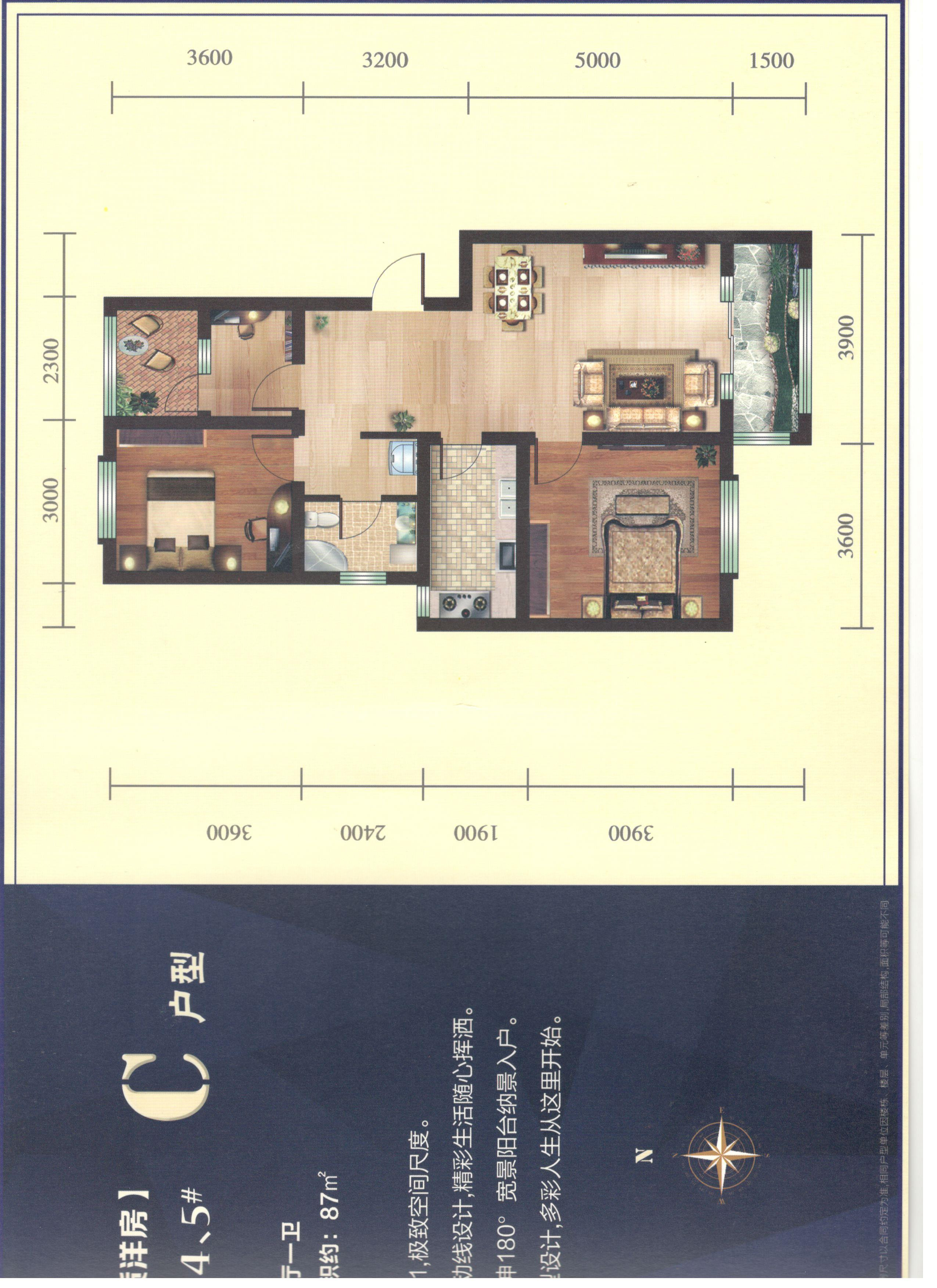C1户型图