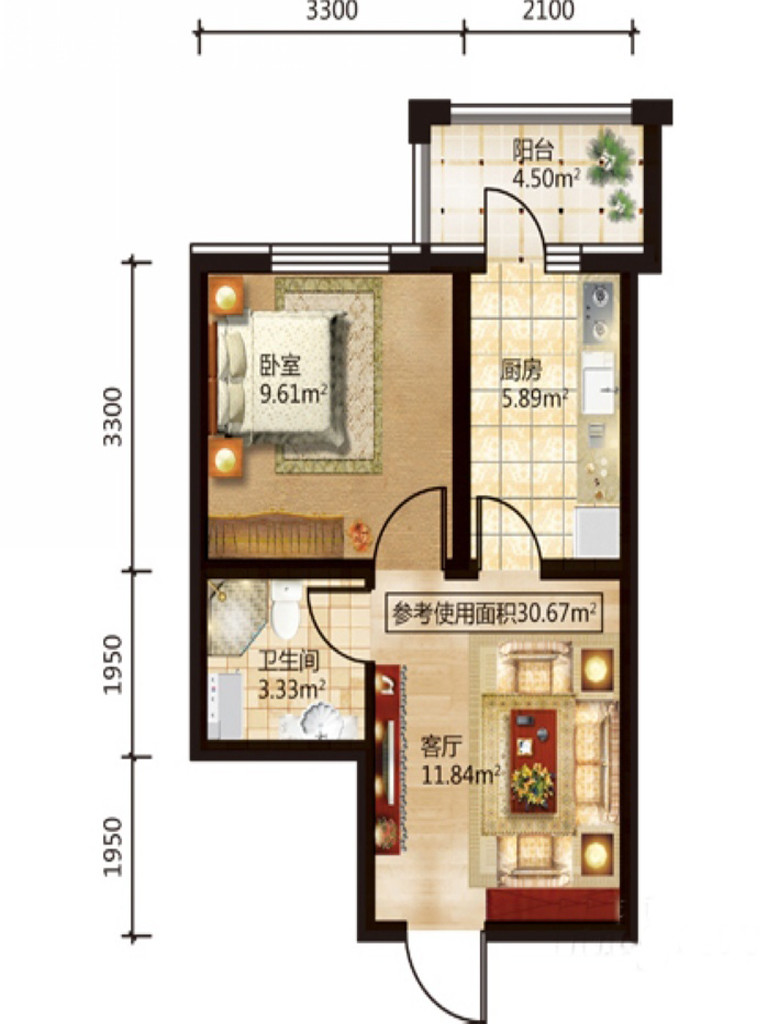 E户型图