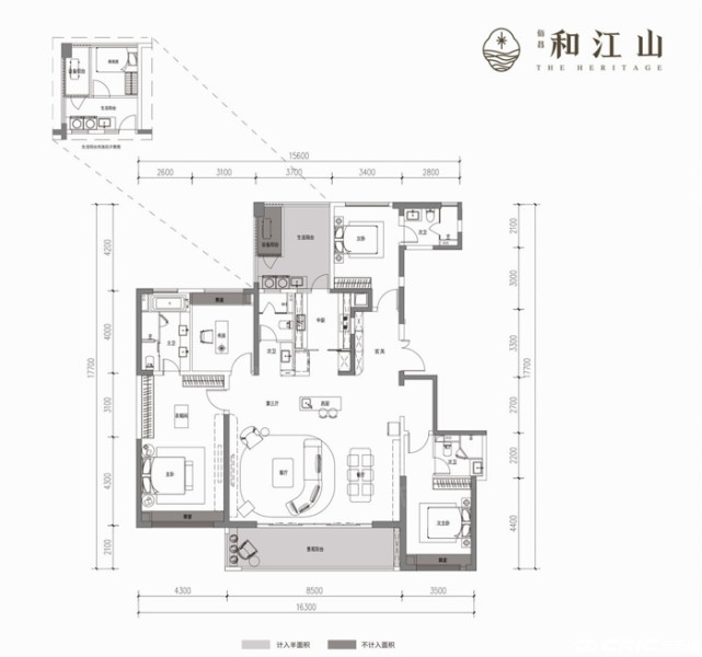 2户型图