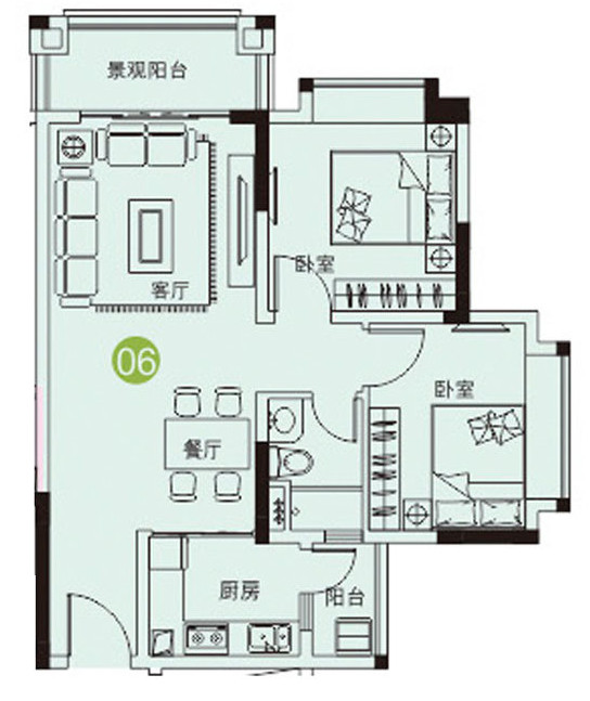 A2户型图