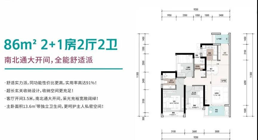 C2户型图