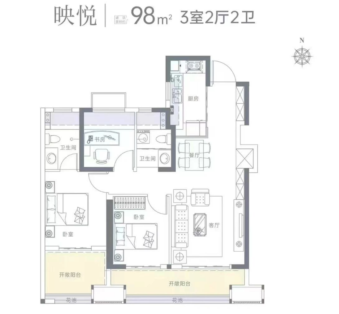 98户型图