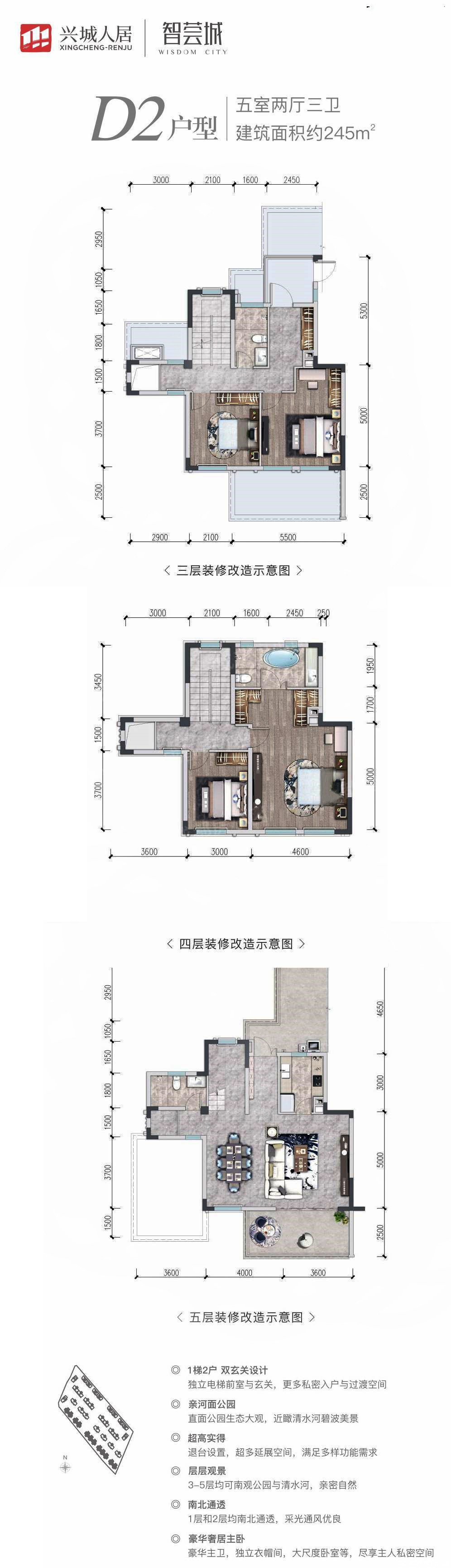 D2户型户型图