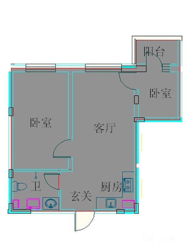 F户型图
