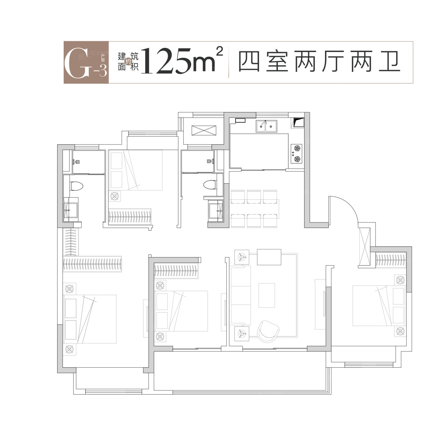 3户型图