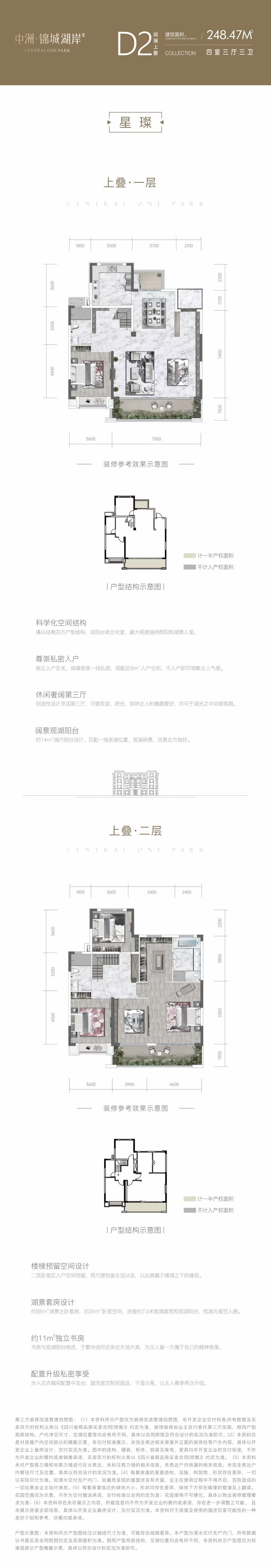 2期 D2上叠-248㎡户型图