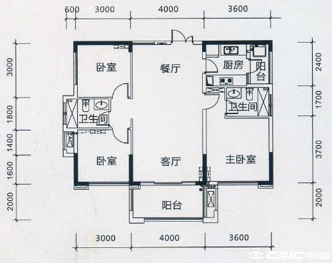 C4户型图