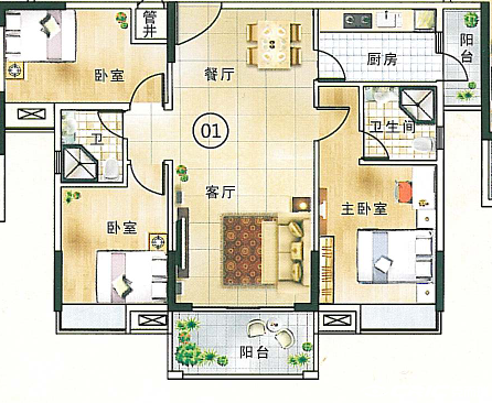 null户型图