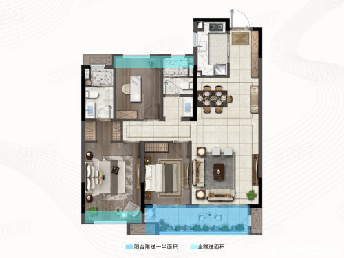 B1-109户型图