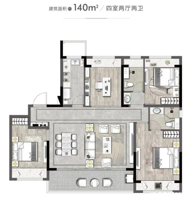 4户型图