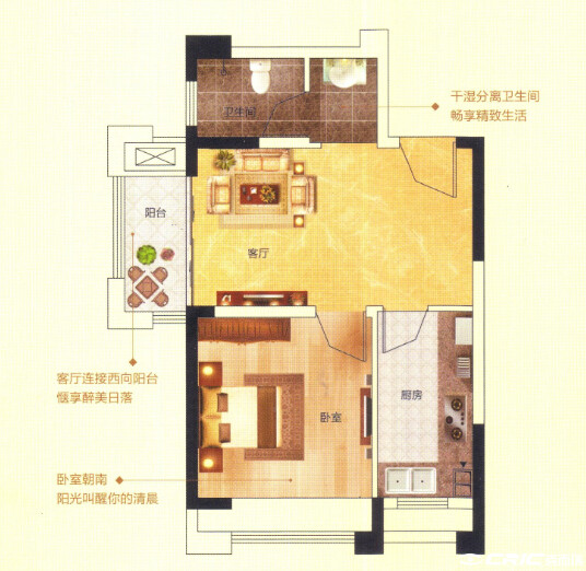 D1户型图