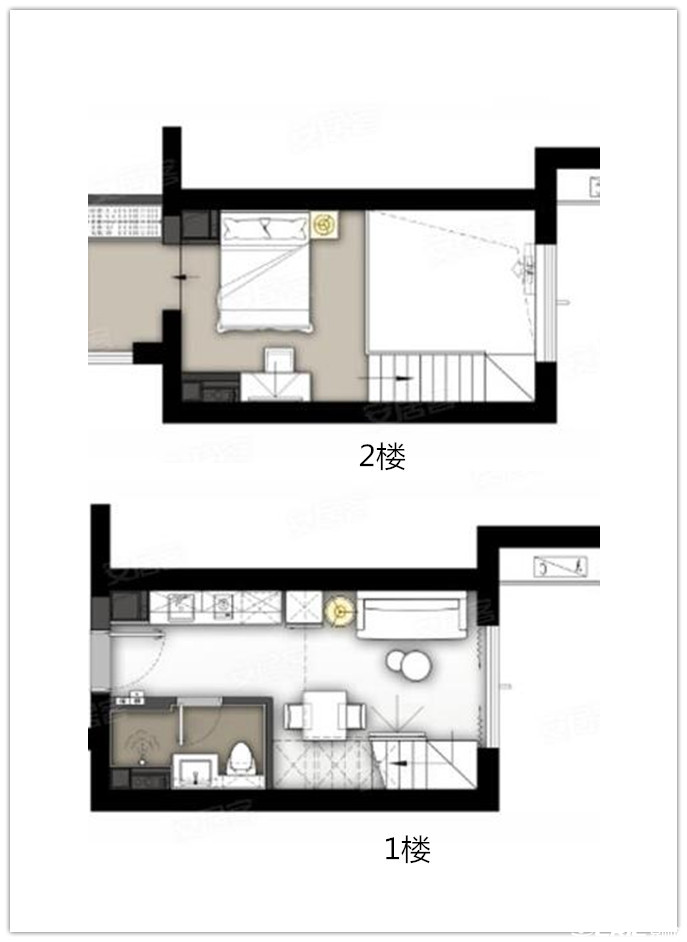 户型D户型图