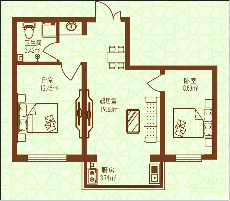 G户型图