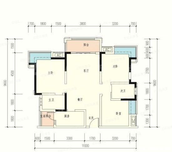 15区别墅户型图