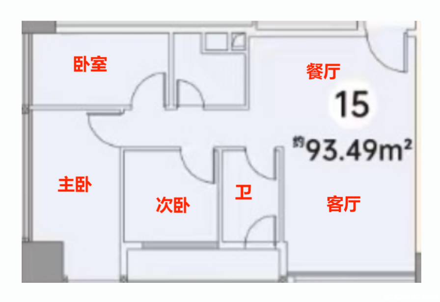 94户型图