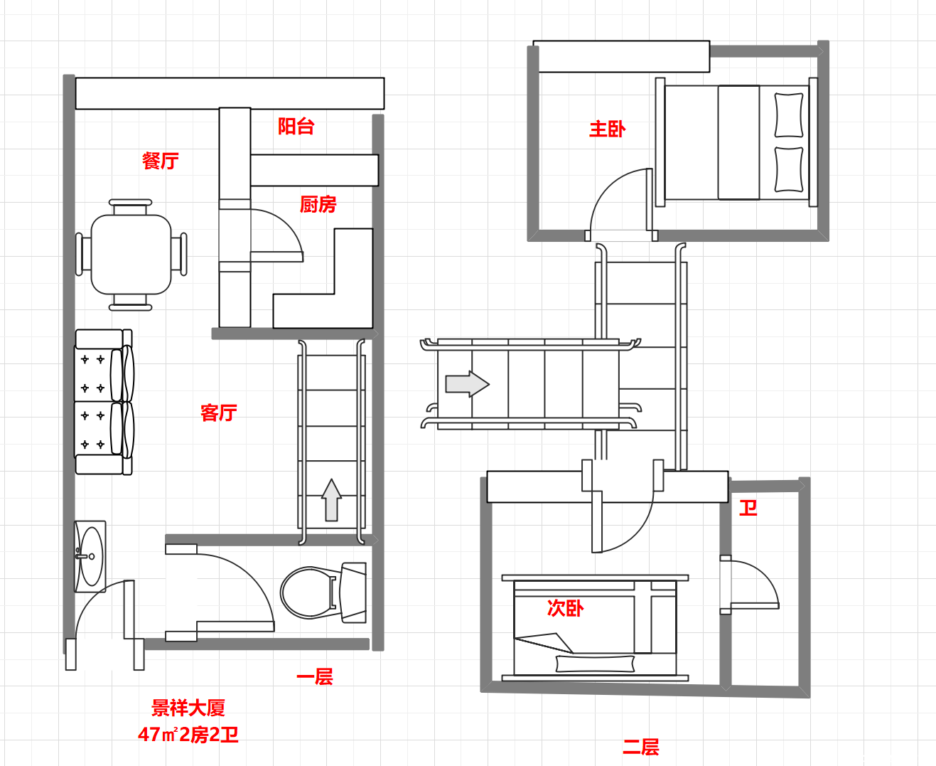 47户型图
