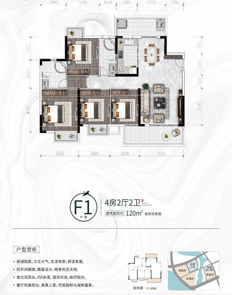 F1户型图