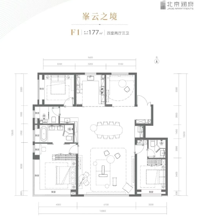 F1户型图