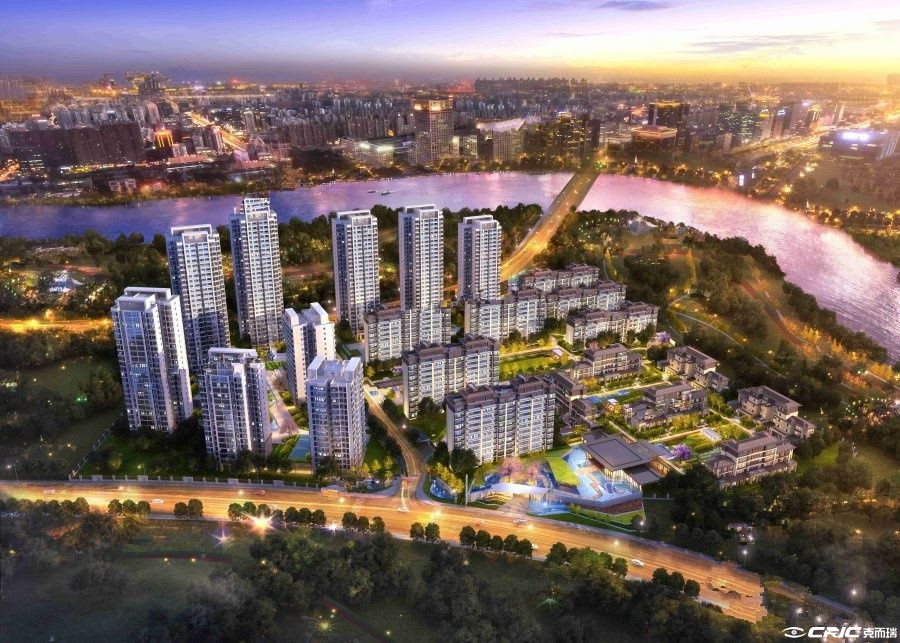 城投置地梧桐集 效果图