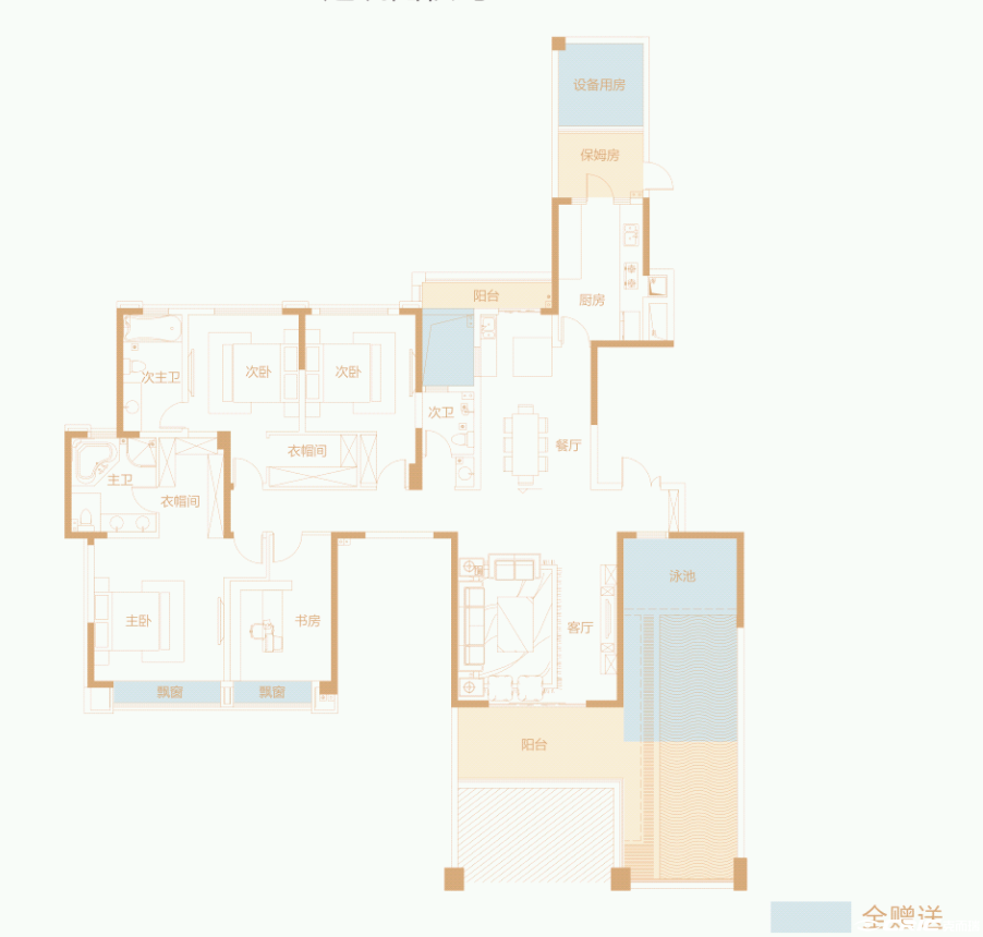 A1洲岸户型图