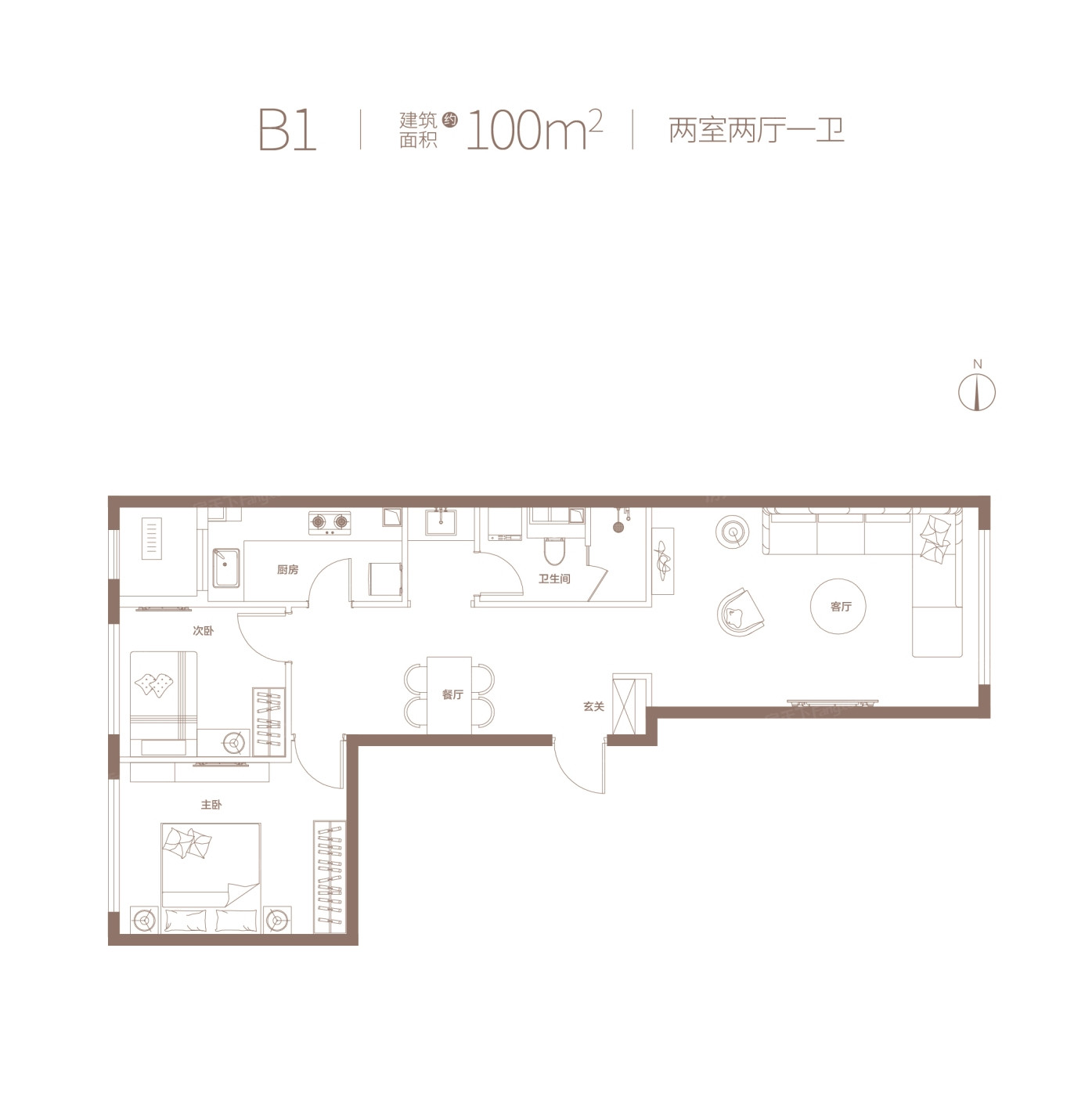 B户型图