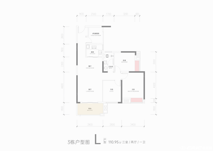 2户型图