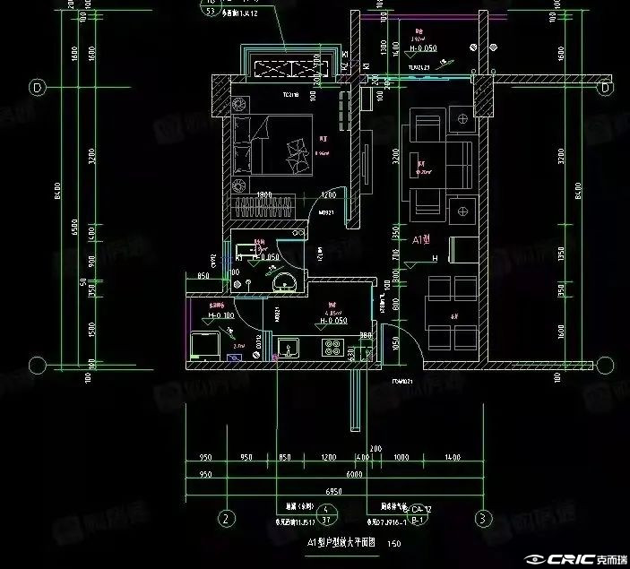 59㎡户型户型图
