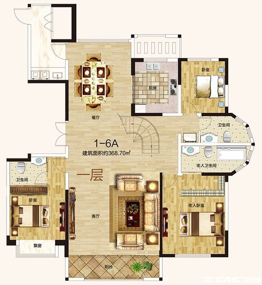 10-6A户型图