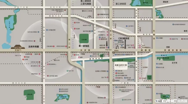 国贸天著 区位交通图