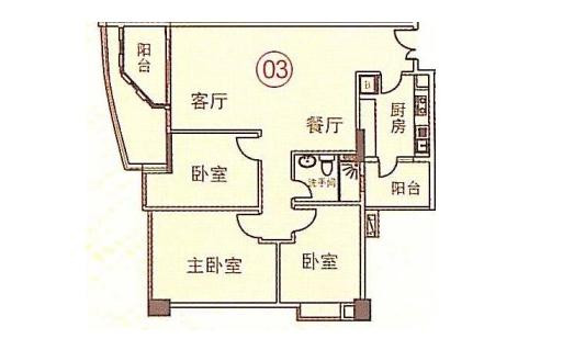 C1户型图