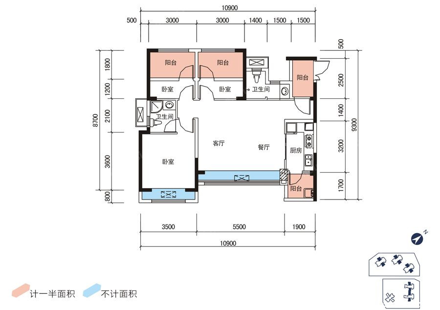 C1户型图