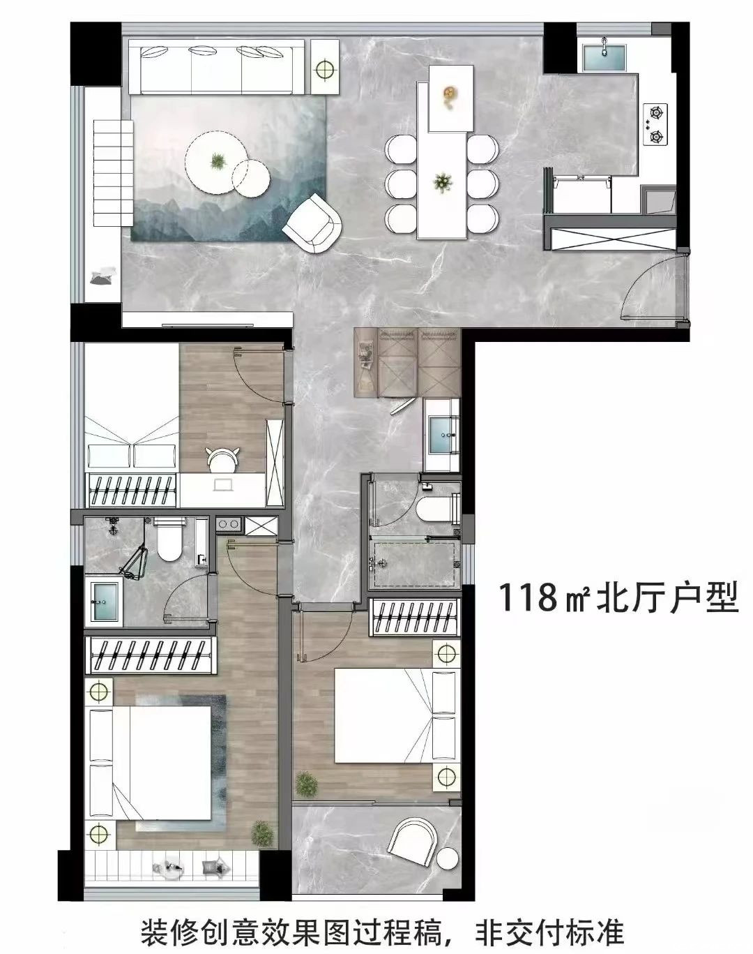 118平户型图