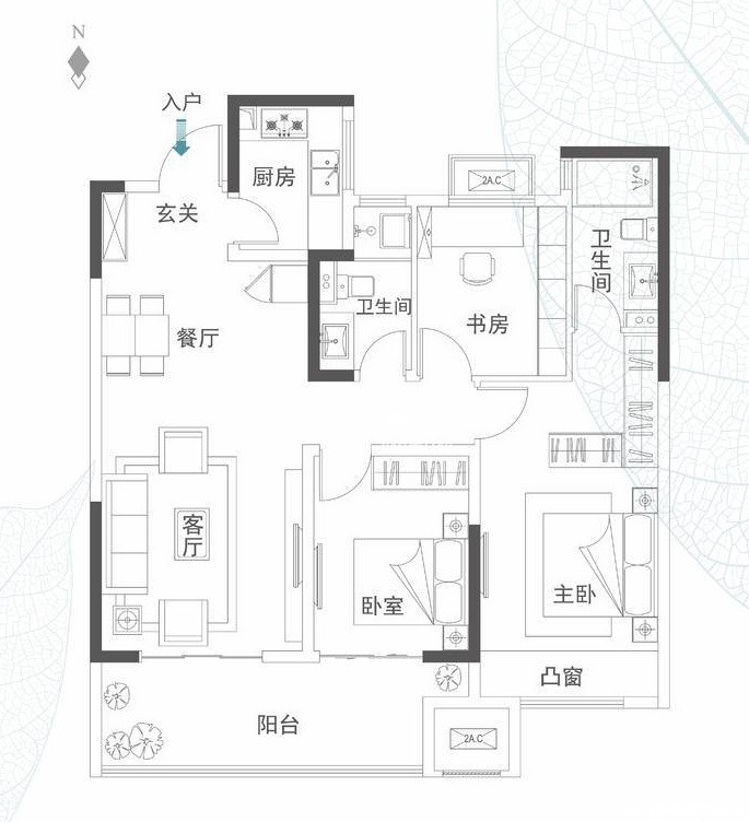 B户型图