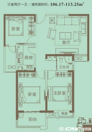 2-C户型图