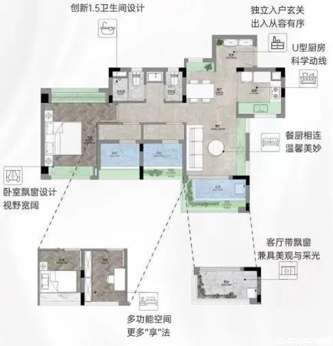 C户型图