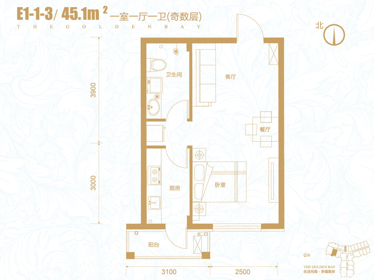 E1-1-3户型图