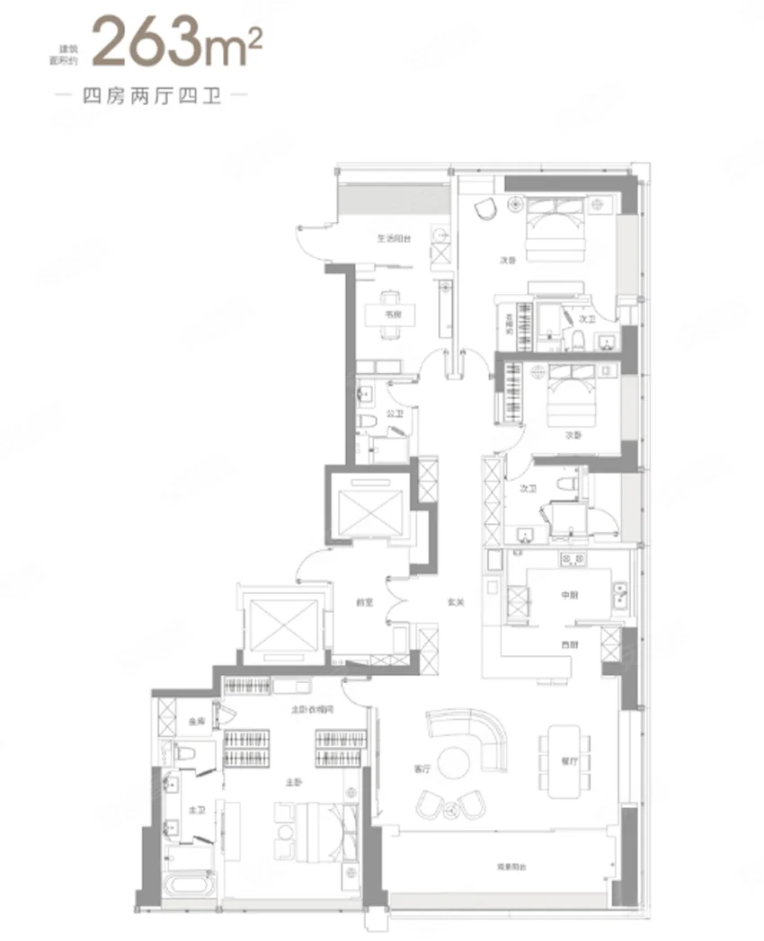 3#-263户型图