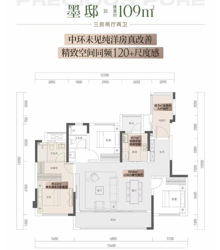 109户型户型图