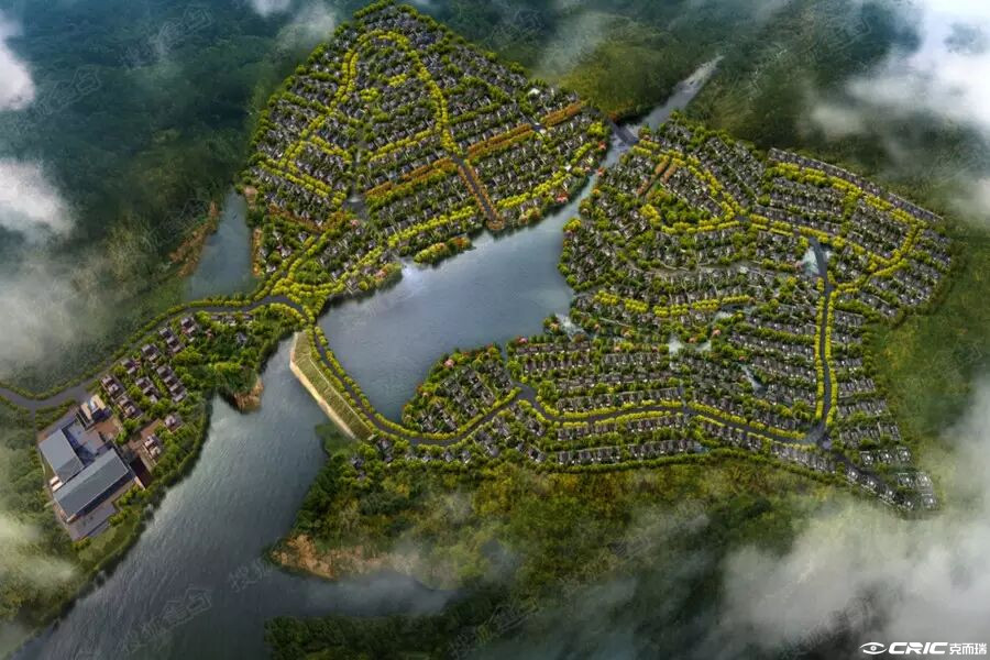 景枫城市山谷 效果图