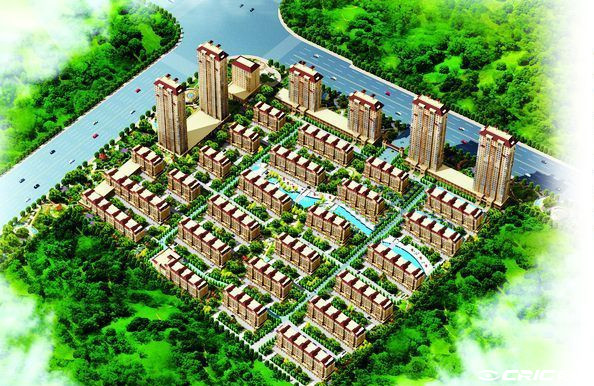浑河国际城 效果图