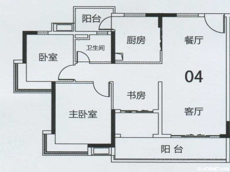 C3户型图