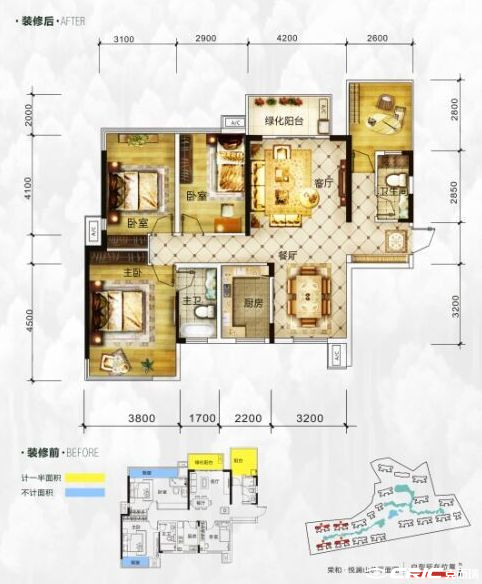 D户型户型图