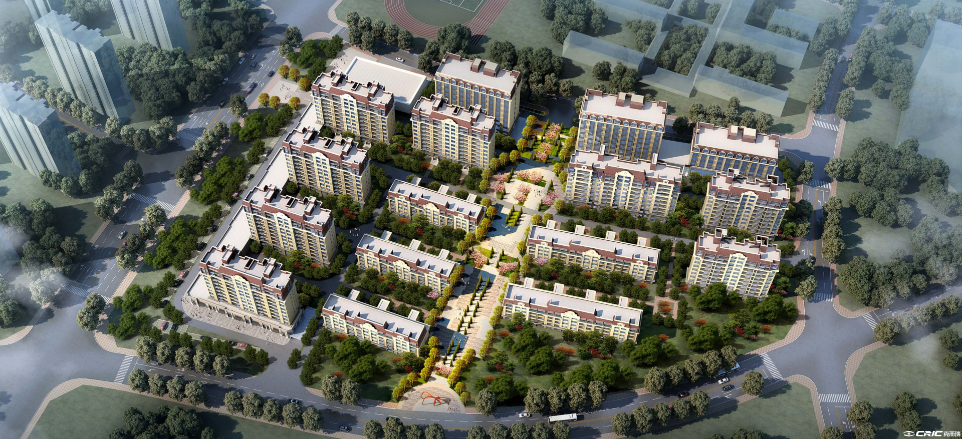 中铁建青岛WELL健康城 效果图