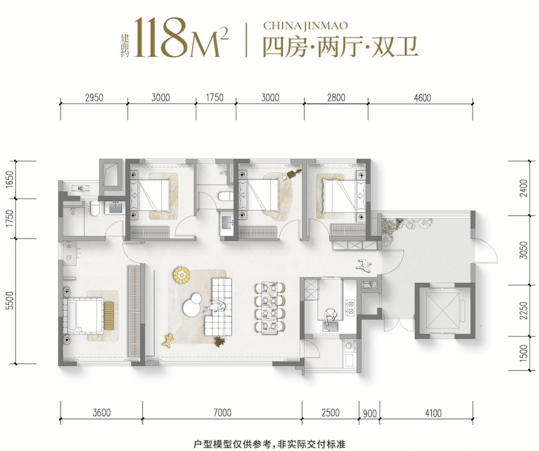 118户型户型图
