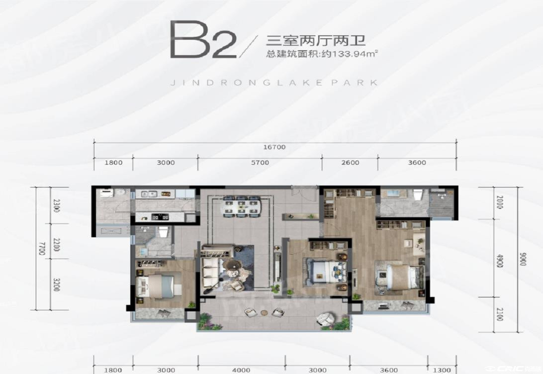 B2户型图