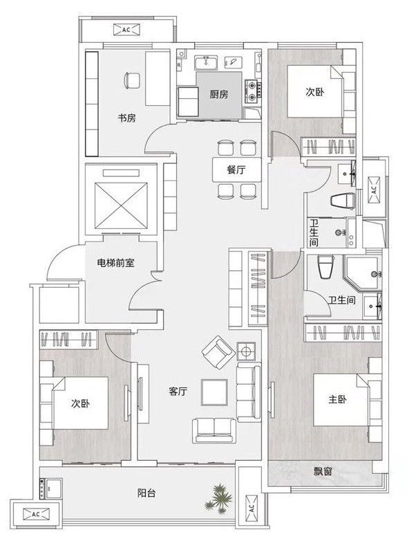 143户型图