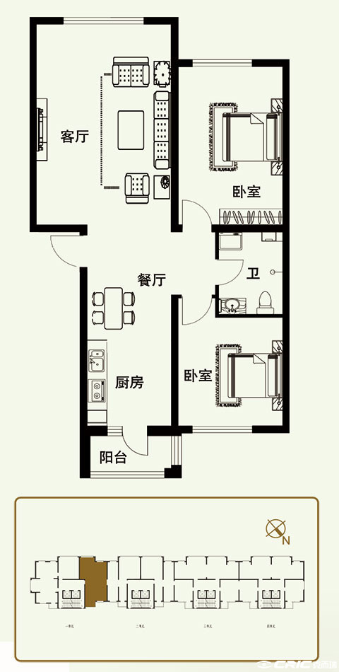 C3户型图