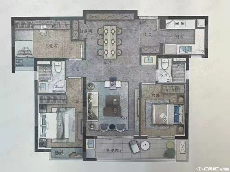 1户型图