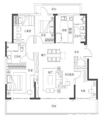 142户型图