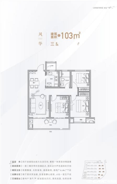 103㎡户型图